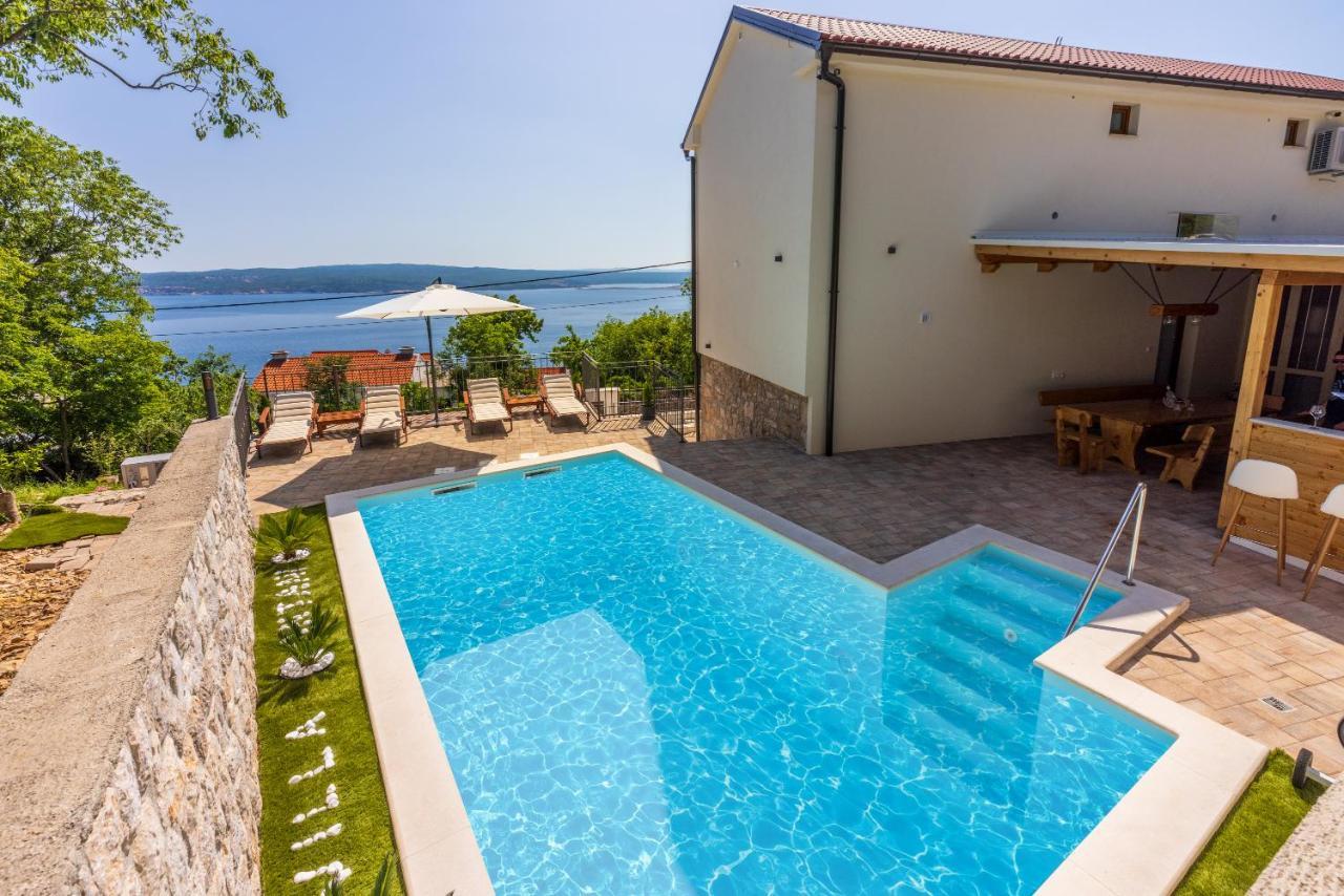 Villa Antani With Heated Pool, Sauna & Jacuzzi Crikvenica Extérieur photo