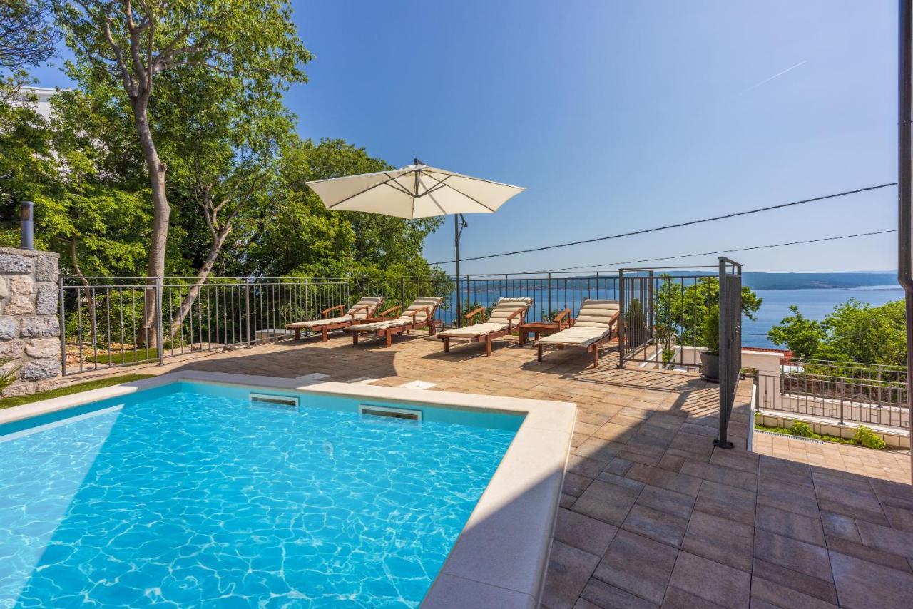 Villa Antani With Heated Pool, Sauna & Jacuzzi Crikvenica Extérieur photo